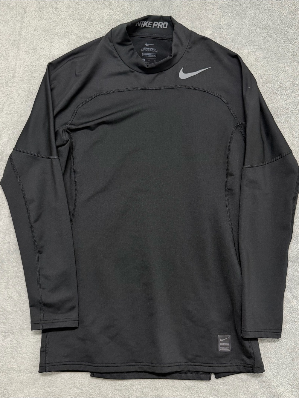 Nike Hyperwarm Pro Combat Compression Shirt Men’s XL Long Sleeve Black